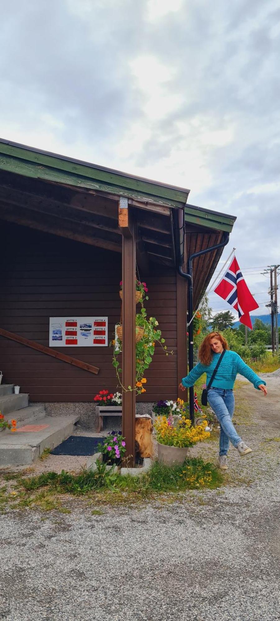 Romsdalseggen Camping Isfjorden Oda fotoğraf